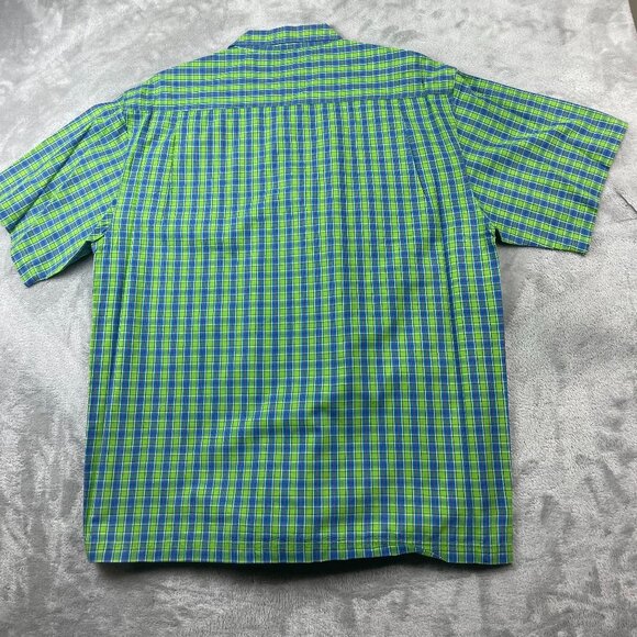 Arizona Jeans Co. Short Sleeve Button Down Shirt Men's Size Large - Picture 7 of 7